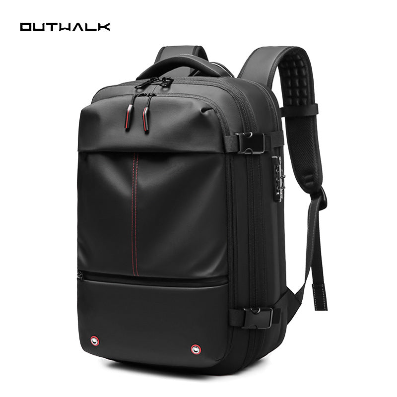 Geschäftsrucksack, 56–75 L, Oxfordstoff, wasserdicht