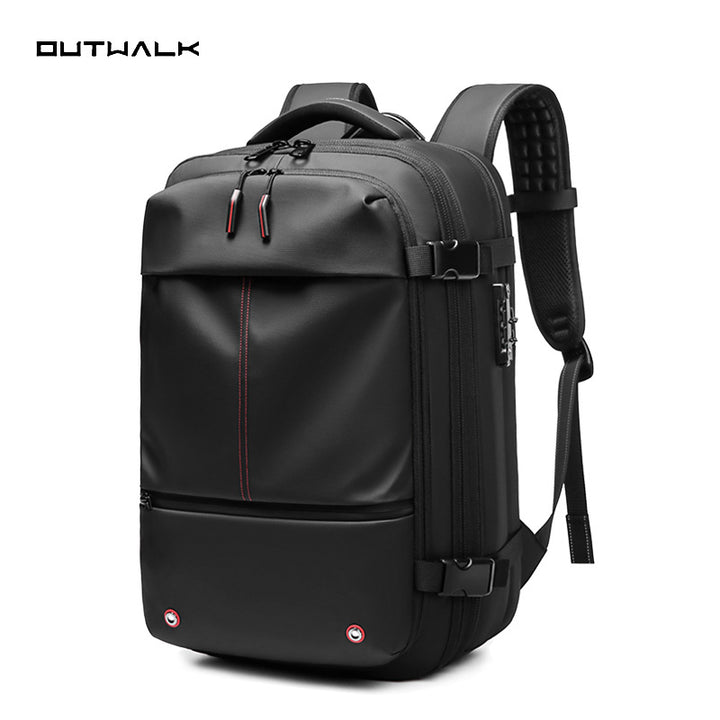Geschäftsrucksack, 56–75 L, Oxfordstoff, wasserdicht
