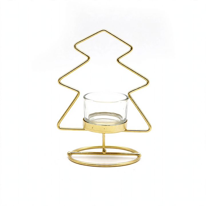 Eiserner Kerzenständer, modernes Design