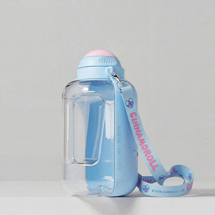 Haustier-Trinkflasche, tragbar, Kunststoff
