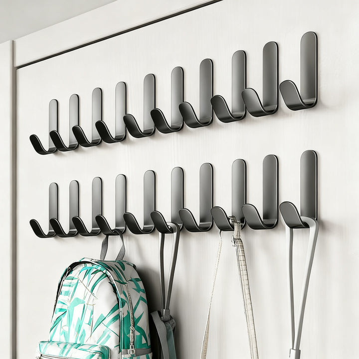Aluminium-Wandhaken mit Klebefläche