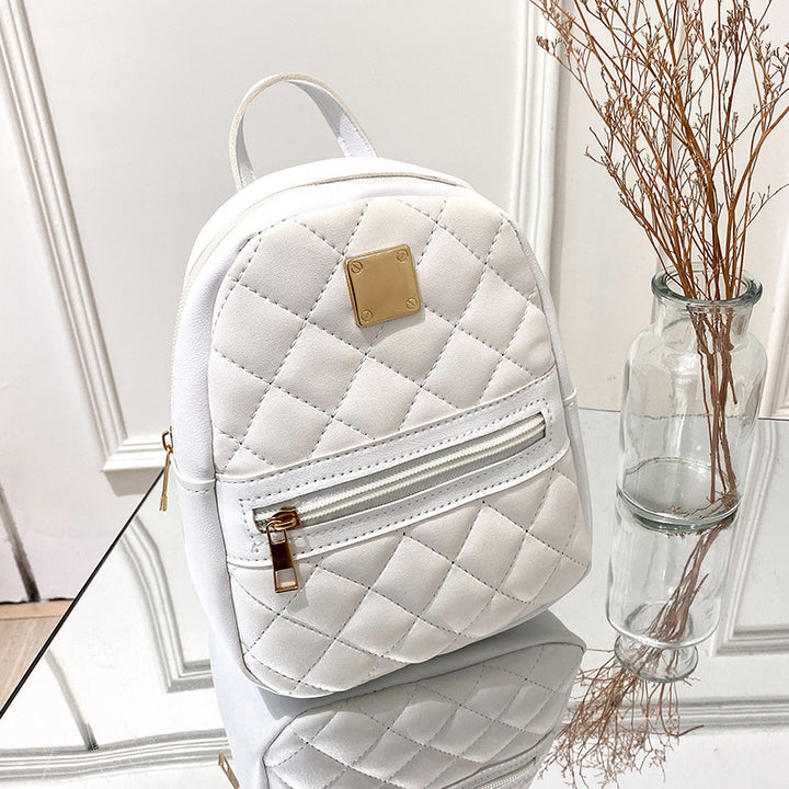 Stickerei-Rucksack für Damen, PU-Material