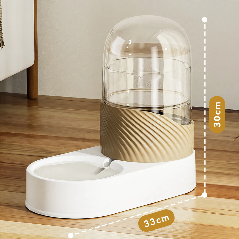 Automatische Futter- und Trinkanlage für Haustiere