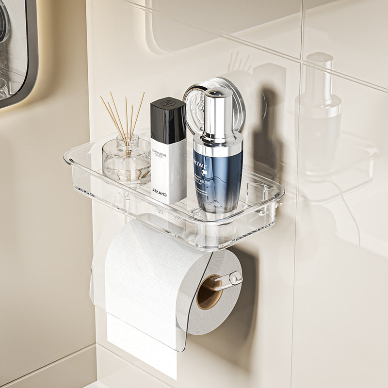 Badezimmer-Papierhalter mit Saugnapf, Kunststoff, YM.6992