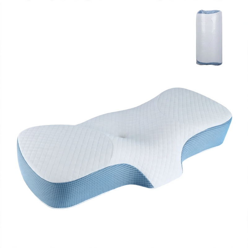 Nackenstützkissen aus Memory-Foam, Schmetterlingsform
