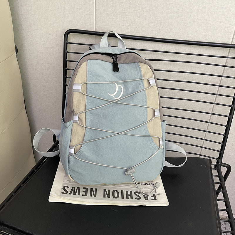 Nylon-Rucksack, 20–35 L, mit Buchstabenmuster