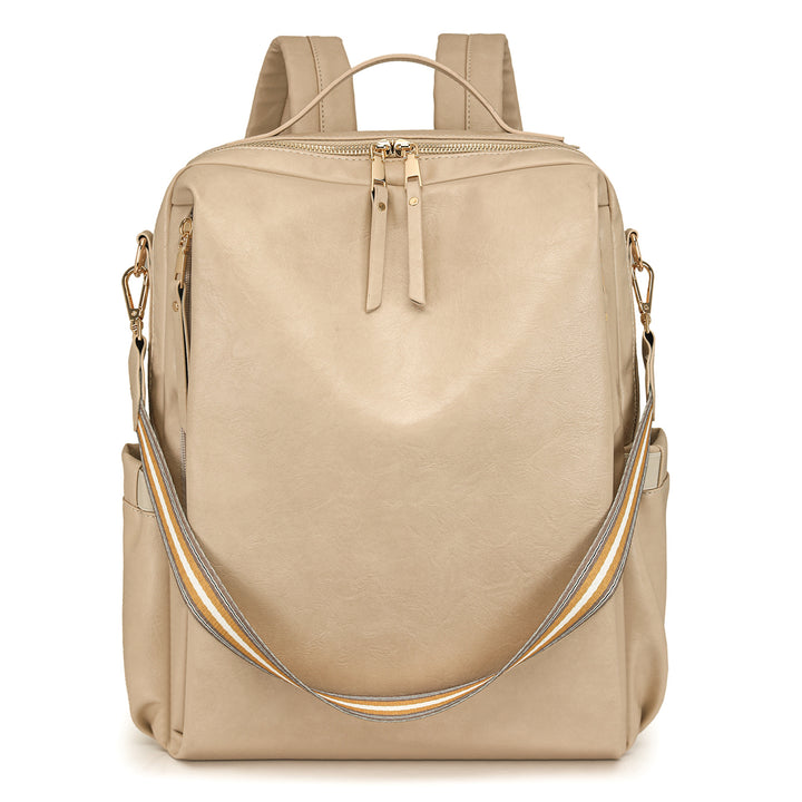 Damen-Rucksack aus PU, europäischer Stil