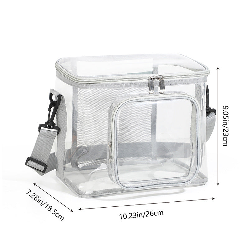 Transparenter PVC-Rucksack, wasserdicht