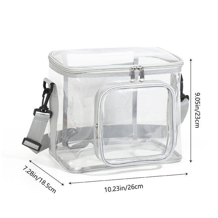 Transparenter PVC-Rucksack, wasserdicht