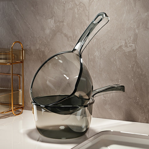 Wasserschöpfer aus Kunststoff, langstieliger Schöpflöffel