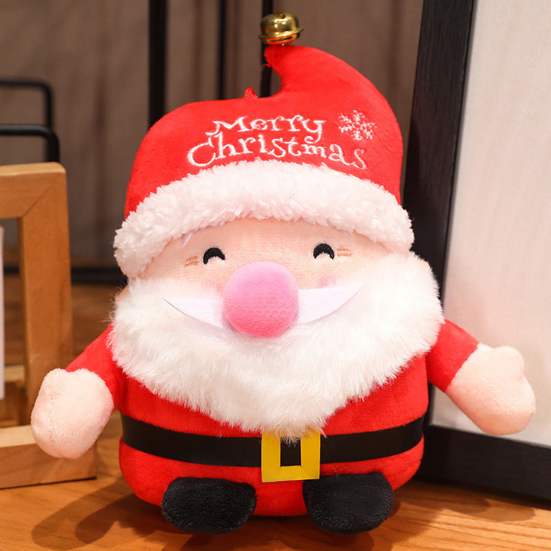 Weihnachts-Plüschtiere, Hirsch und Weihnachtsmann