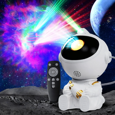 Sternenprojektor mit Astronaut und Sternenhimmel