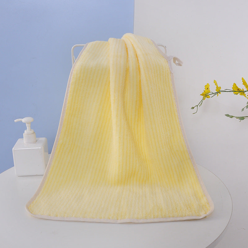 Badetuch und Handtuch aus Korallenfleece