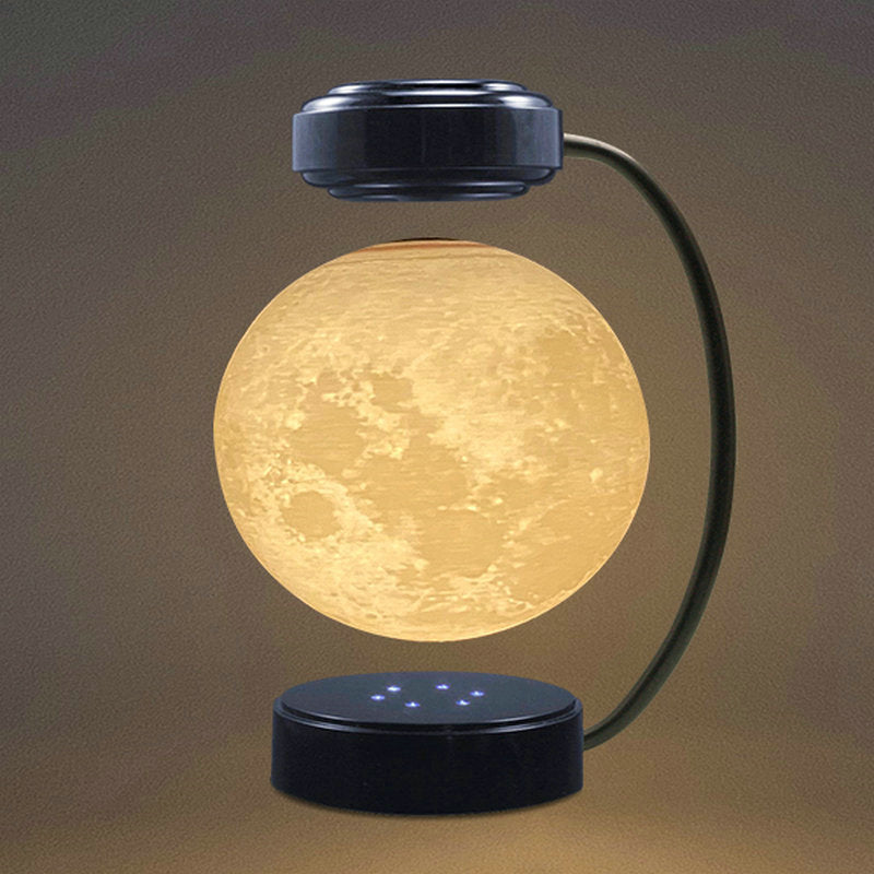 Magnetische Schwebeleuchte Mond mit LED