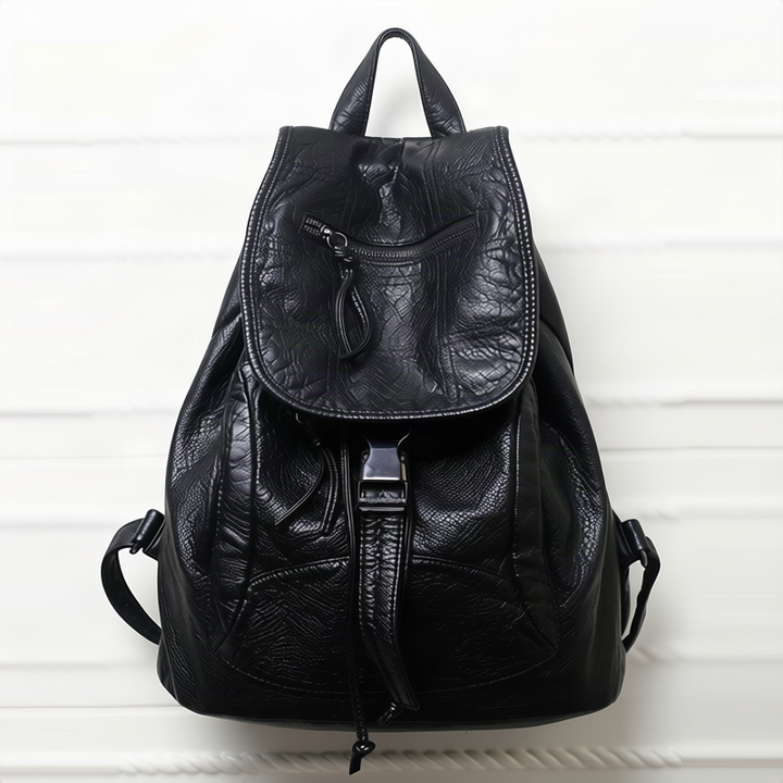 Doppelschultiger Rucksack aus PU-Material
