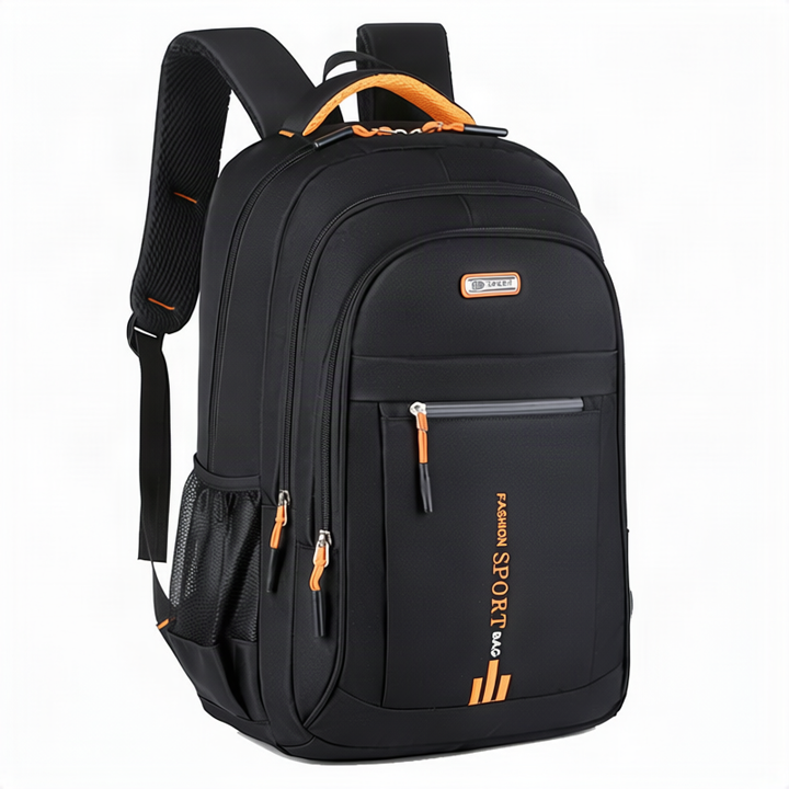 Großer Nylon-Rucksack, 36–55 L, wasserdicht und diebstahlsicher