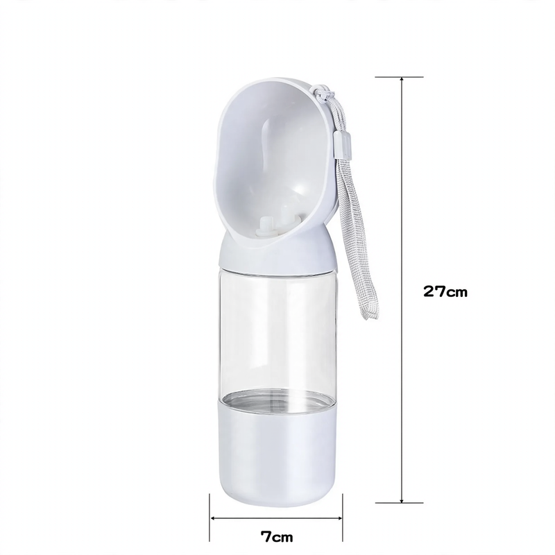 Wasser- und Futternapf für Haustiere, 2-in-1