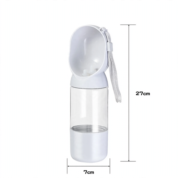 Wasser- und Futternapf für Haustiere, 2-in-1