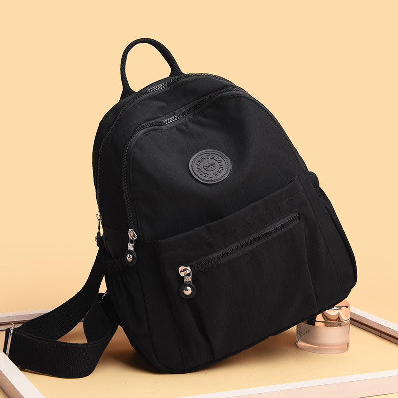 Damenrucksack, Nylon, große Kapazität