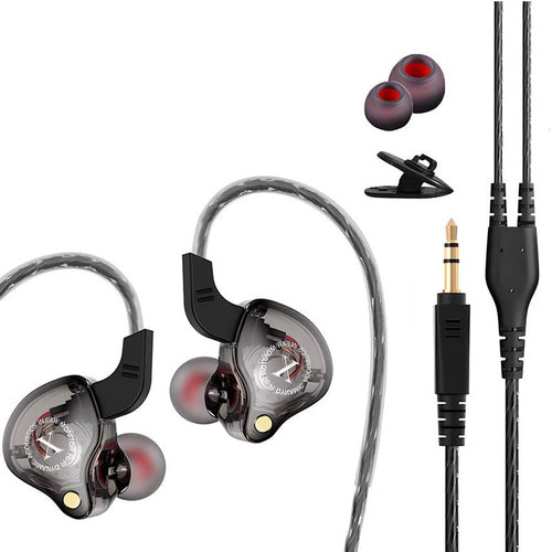 In-Ear-Kopfhörer mit Silikon-Ohrpassstücken, 3,5-mm-Klinke