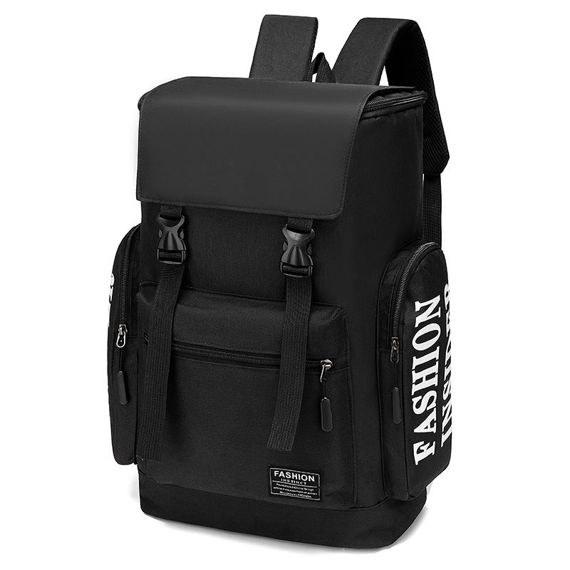 Herren-Rucksack aus Canvas, bis 16-Zoll-Laptop, atmungsaktiv