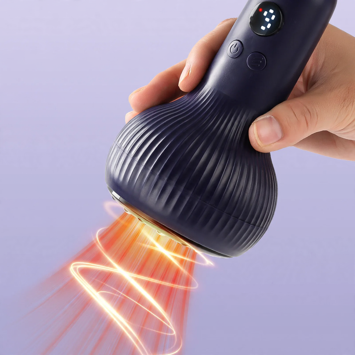 Elektrisches Schröpfgerät mit Gua-Sha und Rotlicht ML-169