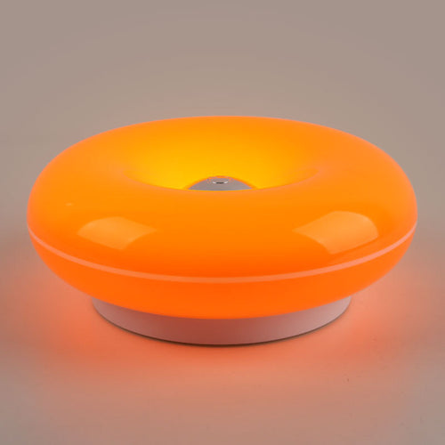 Donut-Tischleuchte mit Touchschalter, 22,5 × 15 × 7 cm