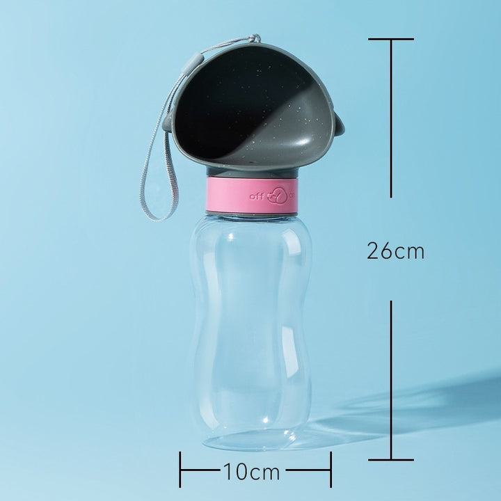 Tragbare Wasserflasche für Hunde und Katzen