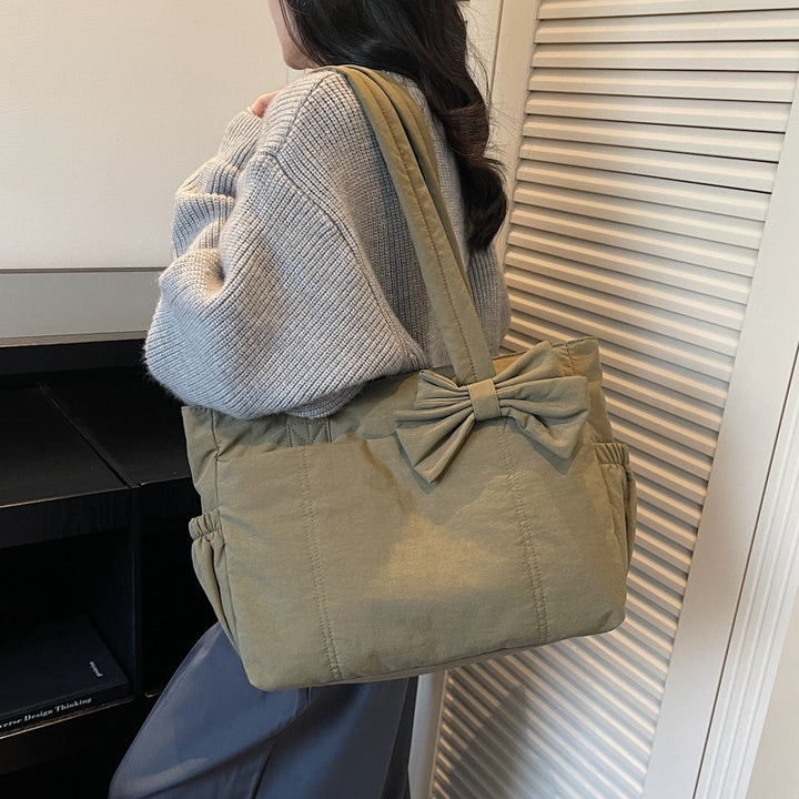 Schultertasche aus Baumwolle, Tote-Stil