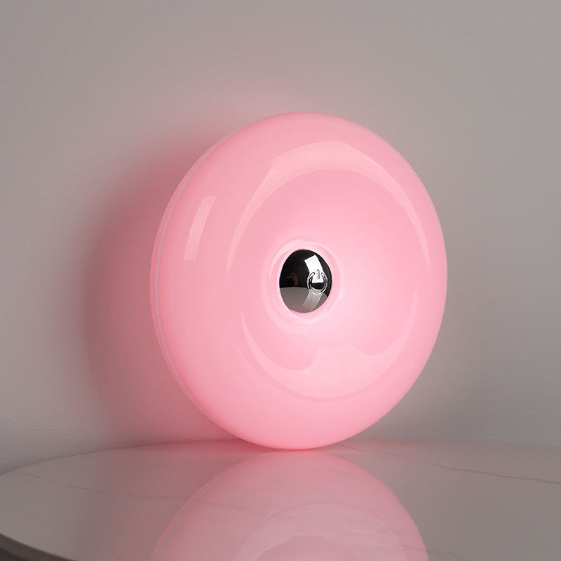 Donut-Tischleuchte mit Touchschalter