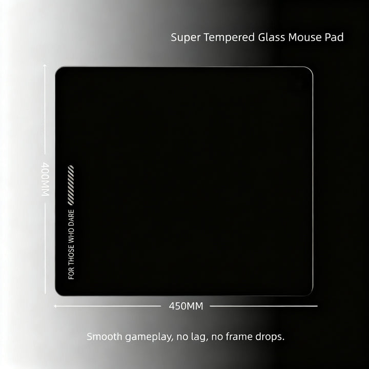 Gehärtetes Glaskissen für Gaming-Maus