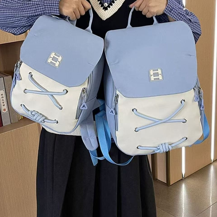 Leichter Rucksack für Schule und Alltag, erweiterbar