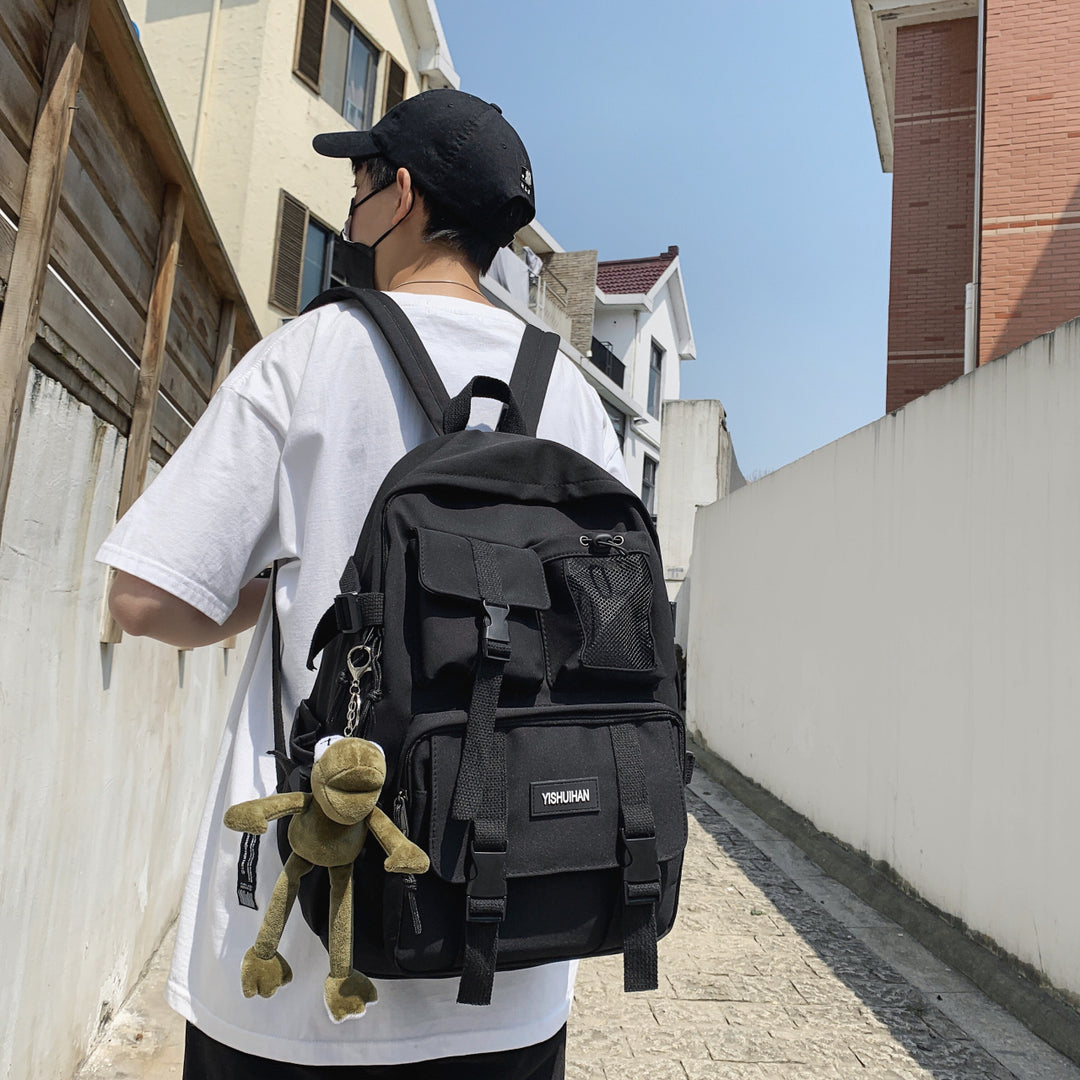 Nylon-Rucksack, atmungsaktiv und wasserfest