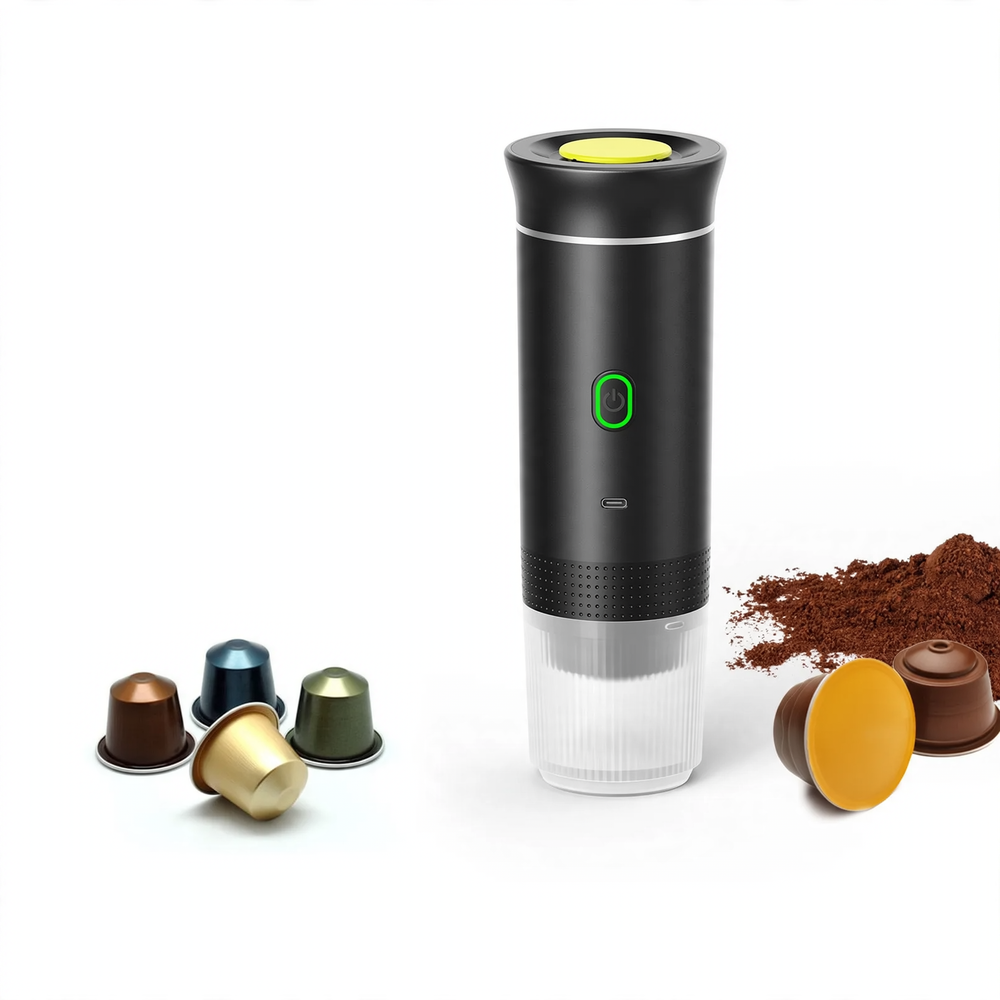 Tragbare Espresso-Kaffeemaschine, halbautomatisch
