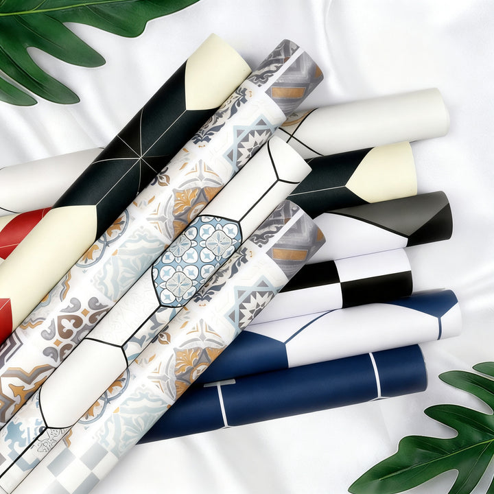 PVC-Bodenaufkleber, selbstklebend