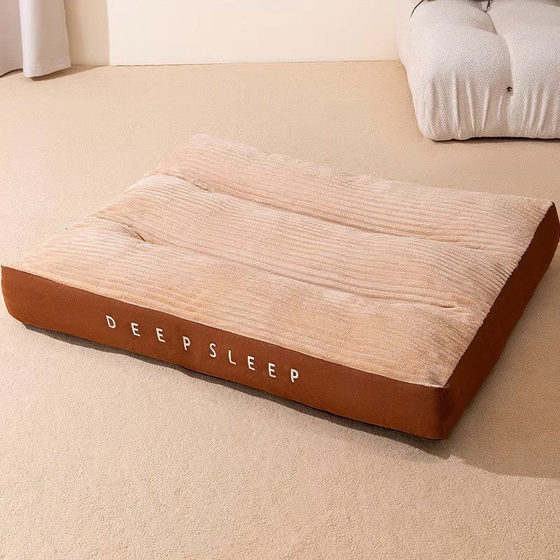 Haustier-Kuschelbett mit abnehmbarem Bezug