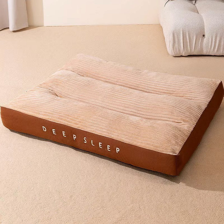 Haustier-Kuschelbett mit abnehmbarem Bezug