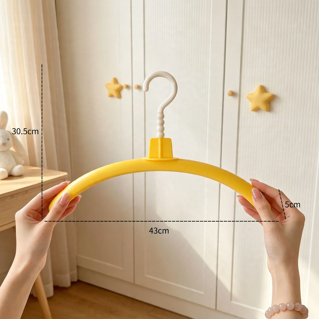 Pilz-Kleiderbügel für Kinder, ABS-Kunststoff