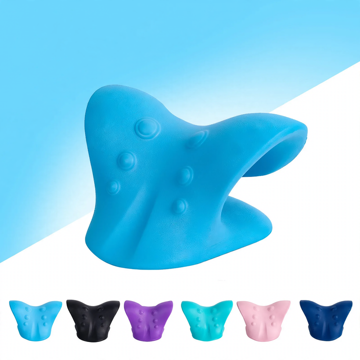 Nackenmassagekissen mit Luftdruck-Knetmassage