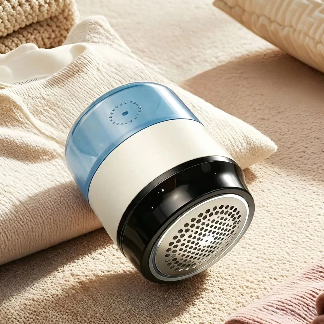 Mini-Fusselrasierer mit Saugfunktion