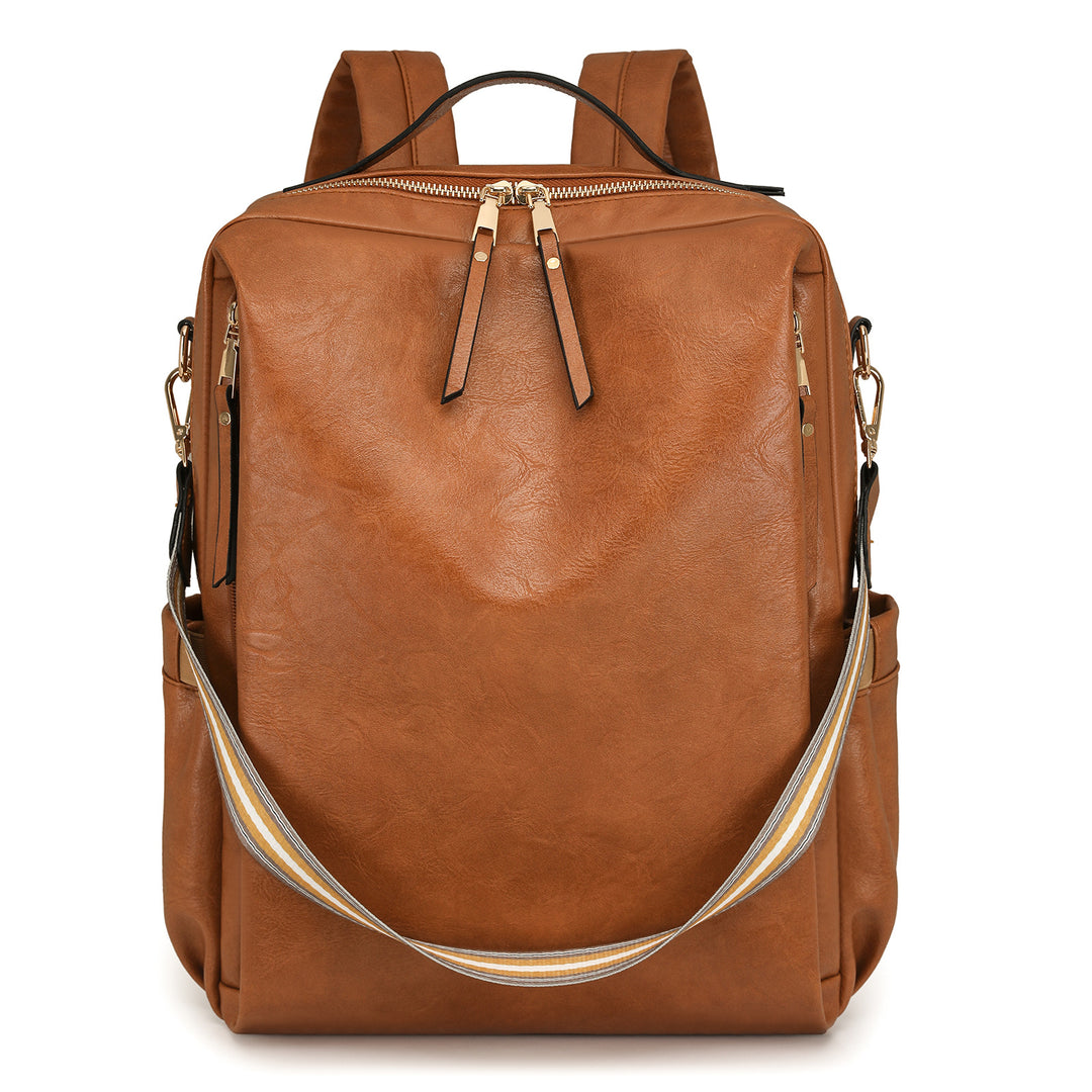 Damen-Rucksack aus PU, europäischer Stil