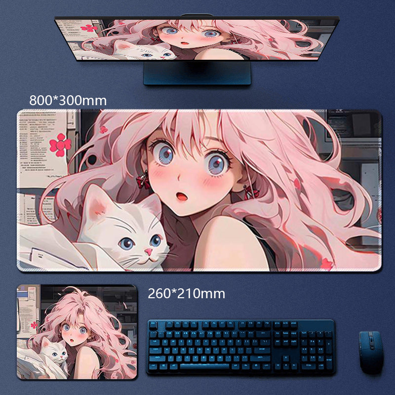 XXL Gaming-Mousepad mit Anime-Design