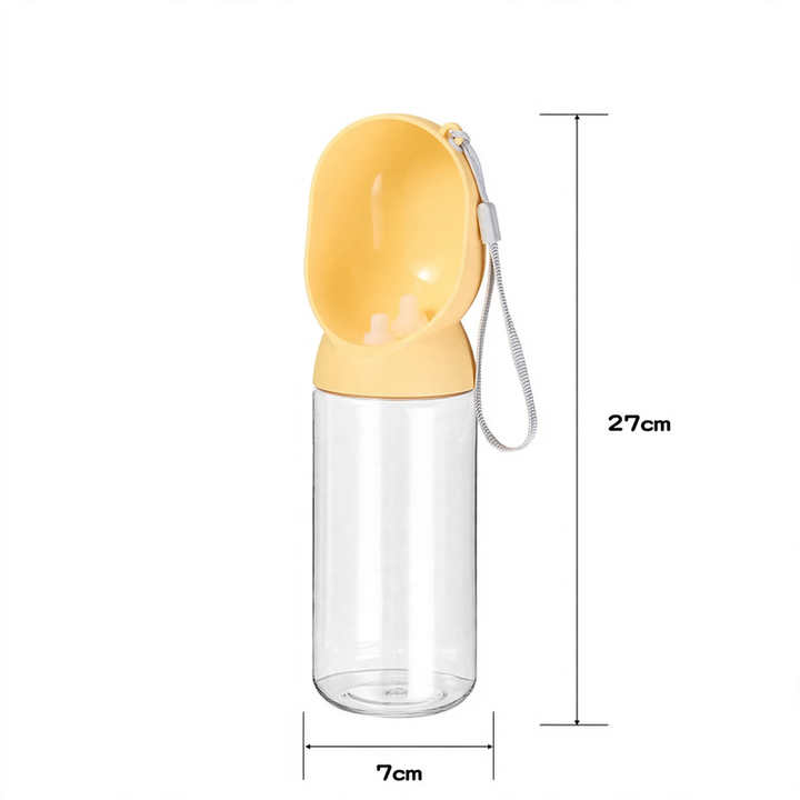 Wasser- und Futternapf für Haustiere, 2-in-1