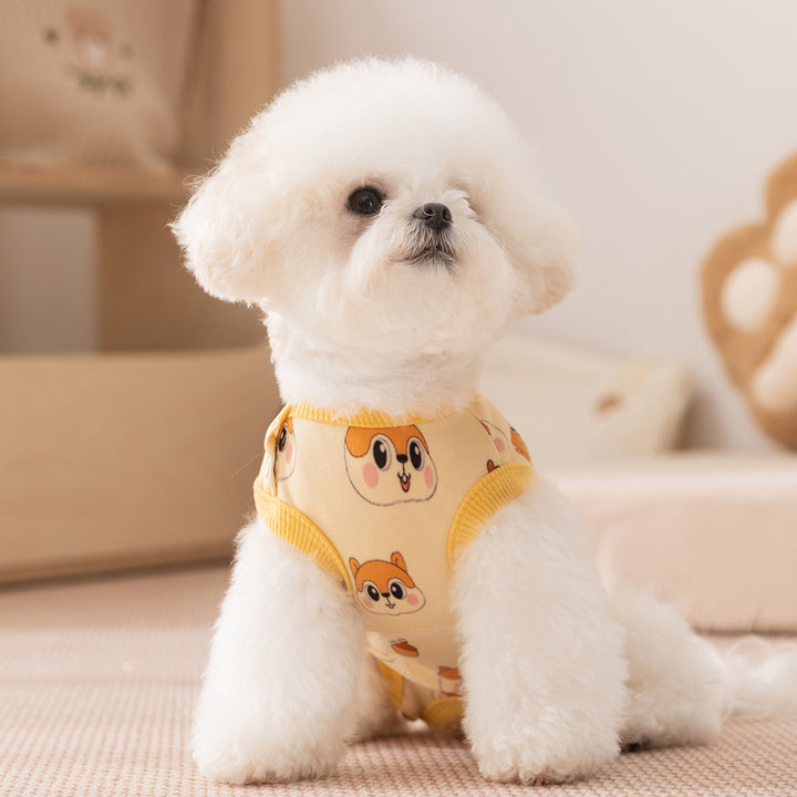 Hundeweste aus Fleece, ärmellos