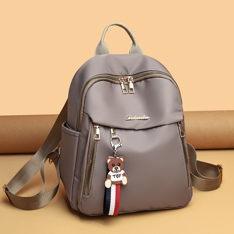 Oxford-Rucksack Damen, 25×12×29 cm, atmungsaktiv
