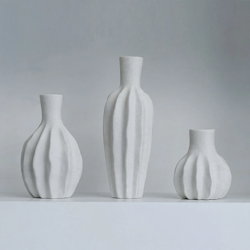 Keramik-Vase Flower, modern