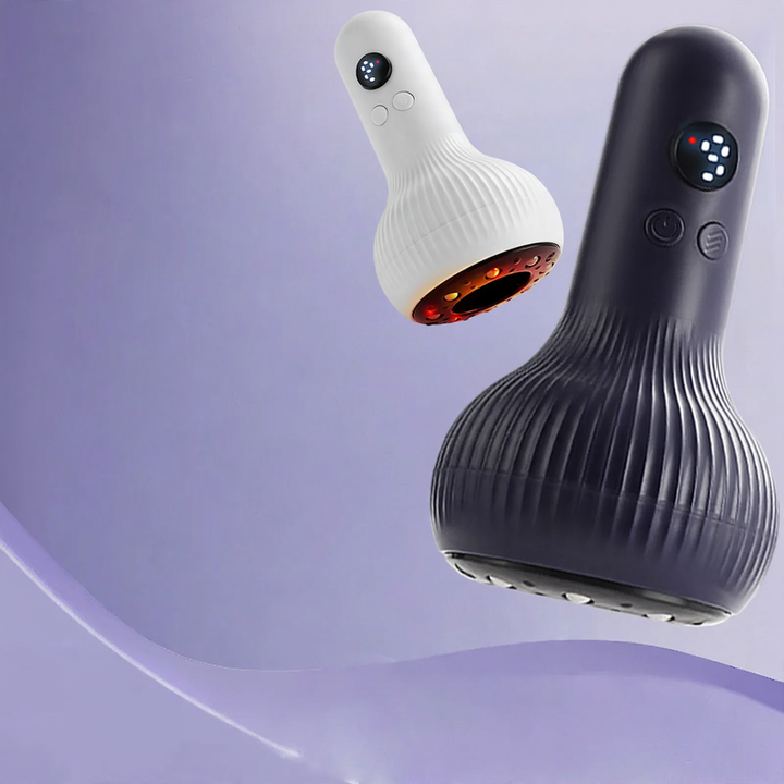 Elektrisches Schröpfgerät mit Gua-Sha und Rotlicht ML-169