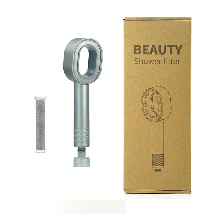 3-in-1 Duschkopf mit Massagefunktion, Kunststoff