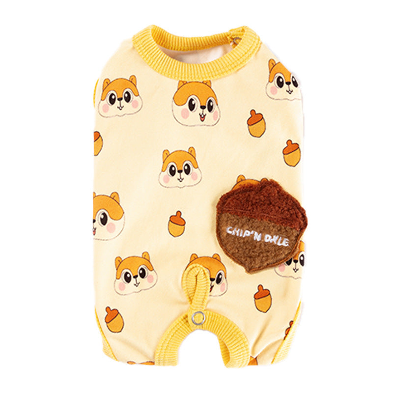 Hundeweste aus Fleece, ärmellos