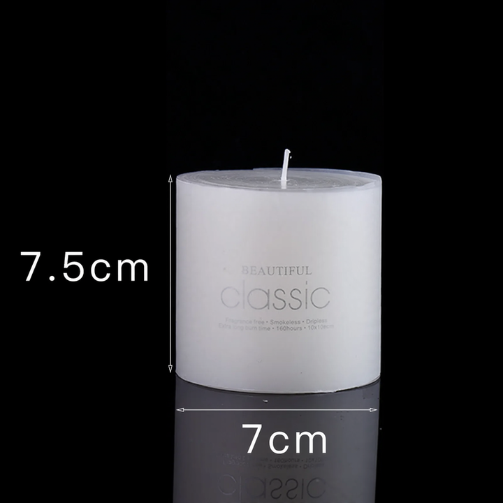 Kerzenständer aus Eisen und Glas, europäischer Stil